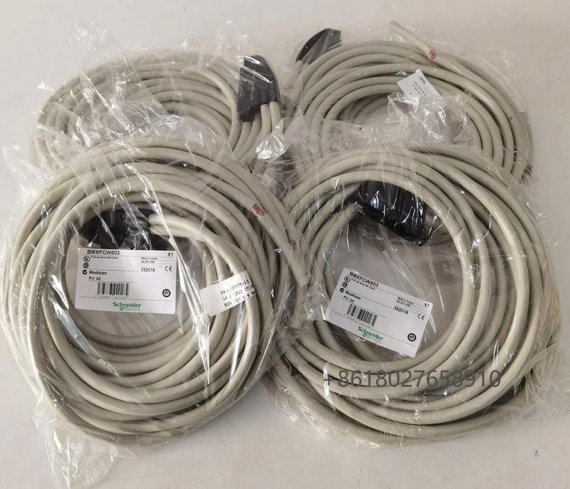 40-Way Terminal Two Ends Flying Leads 5m Cable Bmxfcw503 for Use with Modicon M340