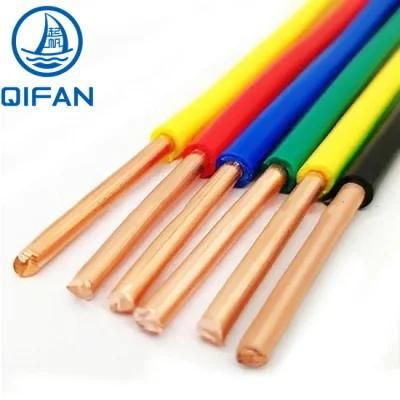 450/750V 2.5mm2 4mm2 6mm2 10mm2 16mm2 Multicore Copper Wire PVC Electrical Wire Flexible Wire and Cable Building Wire H07V-K