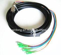 Duplex Fiber Optic Waterproof Pigtails (Patch Cord Sc/Afc Waterproof)