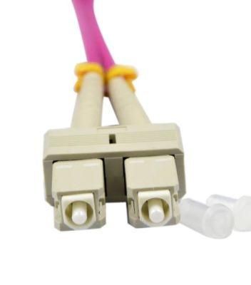 Sc/Upc Connector FTTH Fiber Duplex Optic Jumper 2 Core Drop Cable Patch Cord