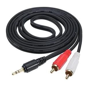 3.5mm Stereo Plug to AV RCA Audio Adapter Cable