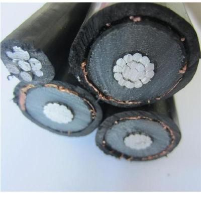 Medium Voltage 11kV ABC Cable 3 Core Type A Steel Catenary with Al Phase Conductor