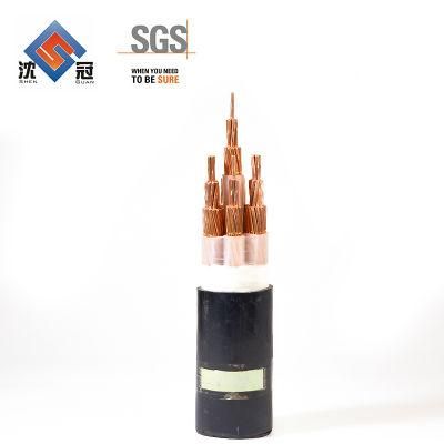 Shenguan Wire Cable 0.6/1kv Cu/XLPE/PVC Electrical Cable Armoured Cable Supplier Copper Armoured 16mm 4 Core Cable