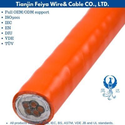 Ng-a (BTLY) 0.6/1kv Corrosion Resistant Waterproof 1~ 4 Core 10~185 Sq mm Mineral Insulated Cable