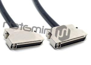 Zinc Die Cast SCSI Data Cable PE / PVC Insulation