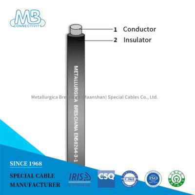 Reduced Dimensions Medium Wall 1.8/3kv Single Core Unsheathed Power Cables