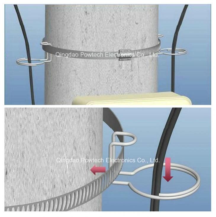 Cable Suspension Coil Ring for FTTH Fitting