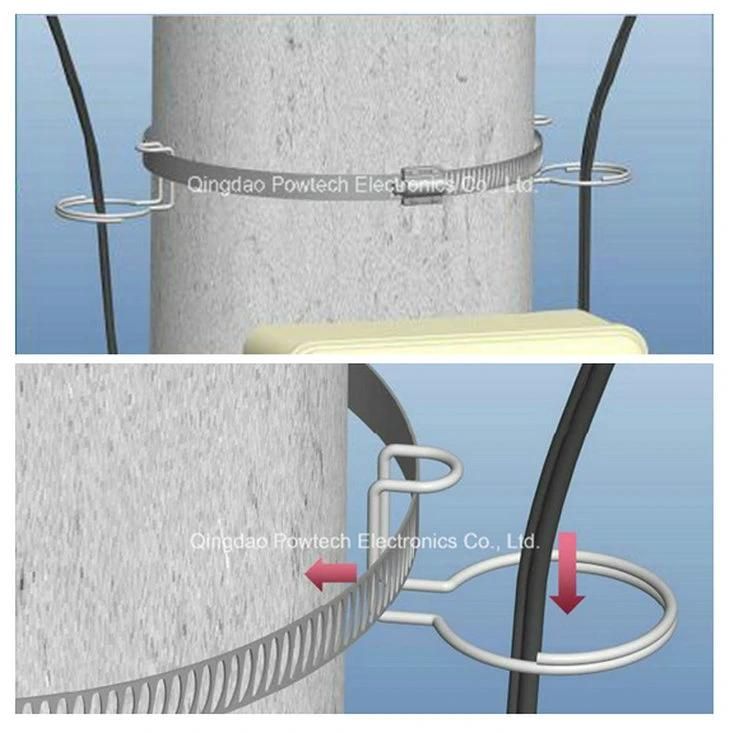 Cable Suspension Coil Ring for FTTH Fitting