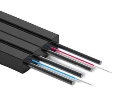 Factory Price Indoor 2 Core Fibre Optic Network FTTH Drop Cable G657A 4 Wire Fiber Cable