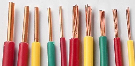 PVC Insulated Copper Conductor BVVB Flat Cable, Electric Wires and Cables