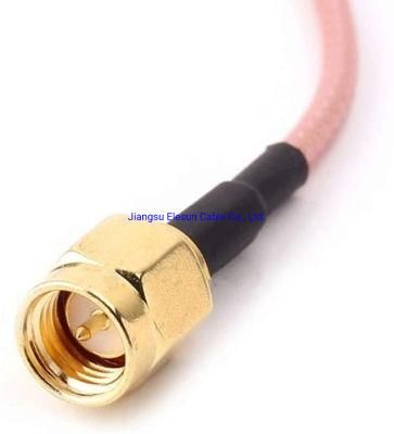 SMA Male to SMA Male 50 Ohm Coaxial Cable Rg316 Rg178 Rg179 Rg400 Rg393 Extension RF Cable for Telecommunication