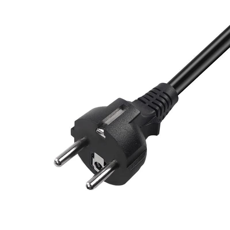VDE Approved Straight Schuko Plug with Power Cord H05rn-F