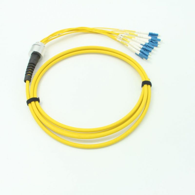 Fiber Optic Assembly LC-LC Om4 24 Cores Fiber Optic Fanout Cable