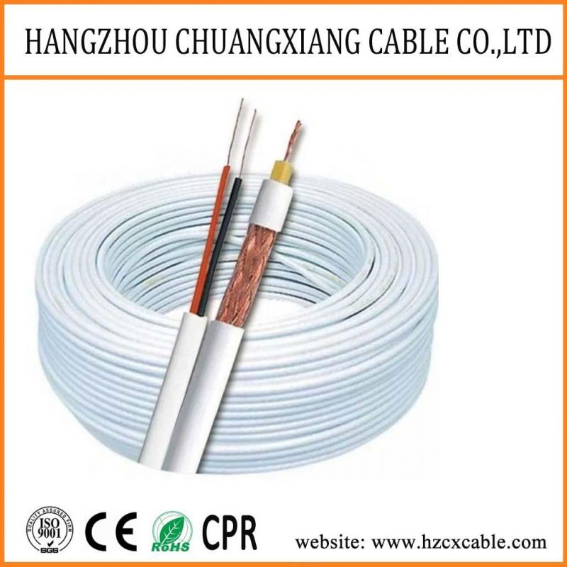 High Quality CCTV Cable RG6+2c Coaxial Cable Chinese Price