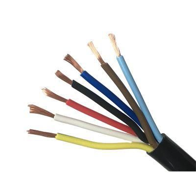 Copper Electric Wire&Cable 3 Core 2.5mm Round Electric PVC Power Cable 3G 0.5mm Flex Wire