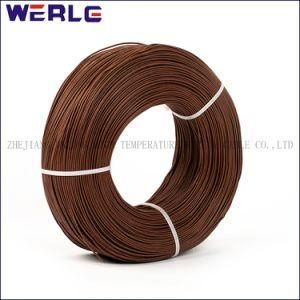 PVC UL1015 28AWG 600V 105c Brwon Insulated Tinned Copper Versatile Electric Wire