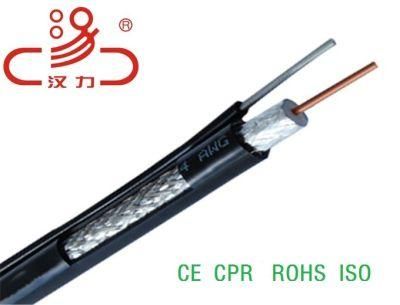 Rg 6 Coaxial Cable Customized BNC Connector Rg59 CCTV Cable