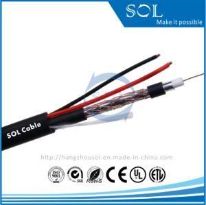 Composite 2 Power Wire and RG59 Coaxial Cable for CCTV