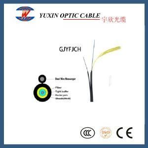 2 Core Single Mode Gjyfjch FTTH Drop Fiber Optic Cable