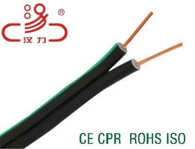 2 Core 0.8mm Outdoor Telephone Cable Drop Wire