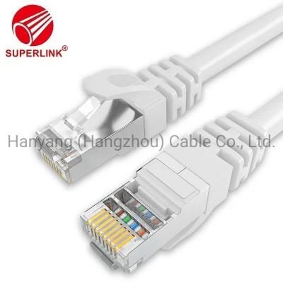 Computer Cable Patch Cord CAT6A SFTP Connector Data Cable
