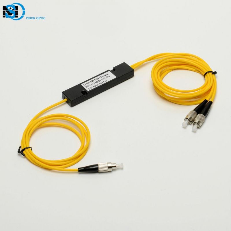 PLC Splitter 1X2 Fiber Optic Splitter and Coupler