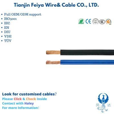 Nyy Manufacture Yh Yhf 95mm2 70mm2 Welding Cable H01n2-D H01n2-E Aluminium Cable Control Electric Coaxial Cable Waterproof Rubber Wire Cable