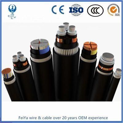 Medium Voltage 50mm2 3c Cu XLPE Swa PVC 15kv 133% Bil Cable