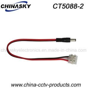 30cm Male Plug Pigtail 5.5X2.1mm Camera DC Power Cable (CT5088-2)