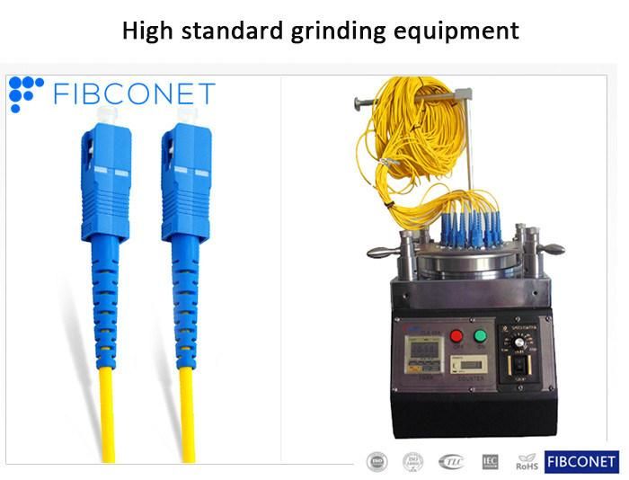 Fiber Optic/Optical Patch Cord Singlemode PVC LSZH Fiber Patch Cabling