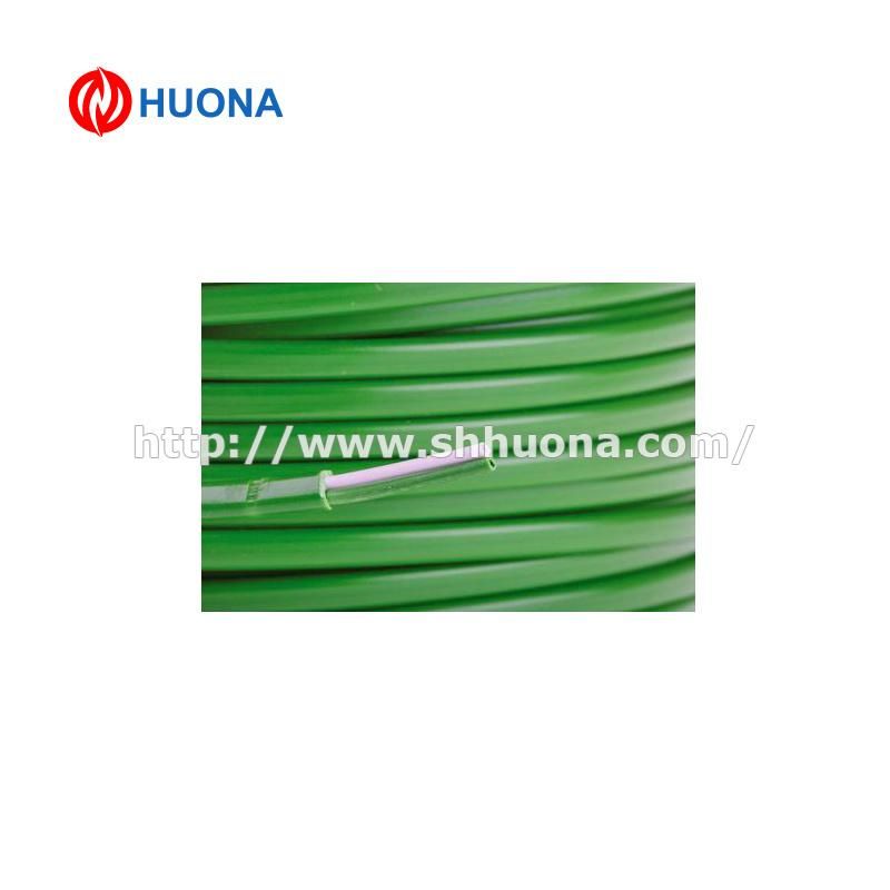 IEC 60584-3 Thermocouple Cable 7*0.2mm with White and Green Rubber Insulation
