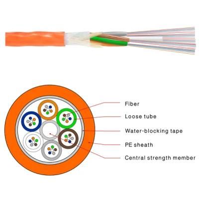 Hot Selling Quality Outdoor Multi Core Air Blown Airblown Fiber Optical Optic Cable
