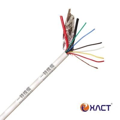 Unshielded Shielded TCCA Stranded 6x0.22mm2+2x0.5mm2 Composite CPR Eca Alarm Cable Security Cable Control Cable