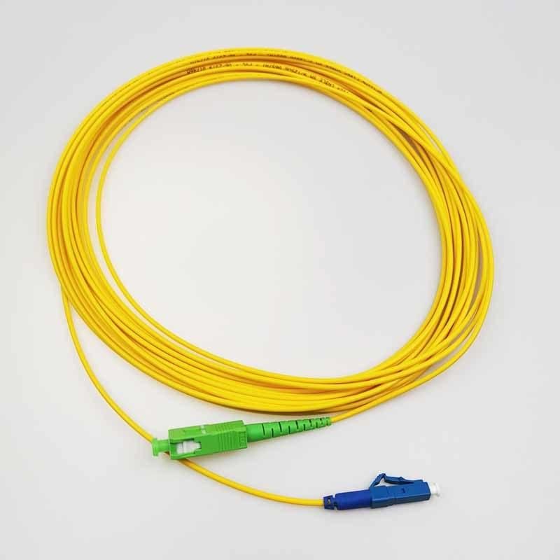 LSZH Simplex Sm LC/Upc-Sc/APC Fiber Patch Cord