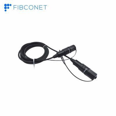FTTX FTTH IP68 Fiber Optical LC Waterproof Connector Patch Cord