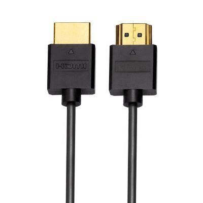 8m cheap factory price high quality High speed 18G 4K 3D 1080P slim HDMI Cable for HDTV connector