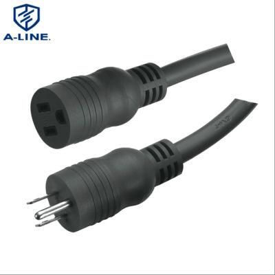 Heavy Duty Outdoor 15A 125V Us Power Extension Cord