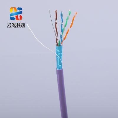 24 AWG Solid Bc Ethernet FTP Cat5e LAN Cable