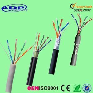 RoHS Indoor Outdoor UTP FTP SFTP 4pair 0.5mm 24AWG Network Ethernet Cat5e LAN Cable 305m