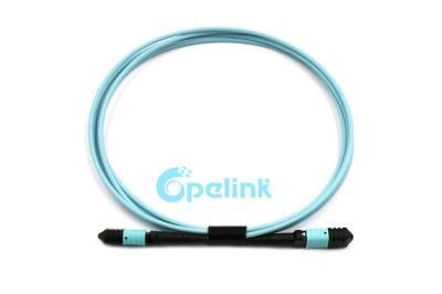 High Quality OEM High-Density Om3 MPO-MPO Trunk Fiber Optic Patch Cable with Factory Price