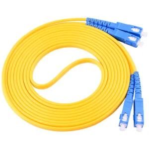 Stu-Scu Patch Cord in Communication Cables Duplex Sm 3.0mm Fiber Optical Patch Cord