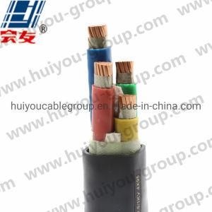 Cu 0.6kv 1kv Zcnh-Yjv 4&times; 95mm2 XLPE Insulated PVC Sheathed Fire-Resistant Power Cable