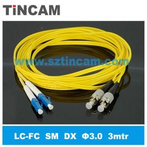 FC to LC Sm Fiber Optical Patch Cord
