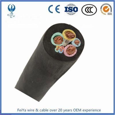 Nsshou Rubber Insulated and Sheathed Cable 4*4mm2
