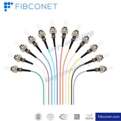 FTTH Single Mode 4 6 8 12 24 48 96 Core Distribution FC Upc APC Fan-out Bundle Fiber Optic Pigtail