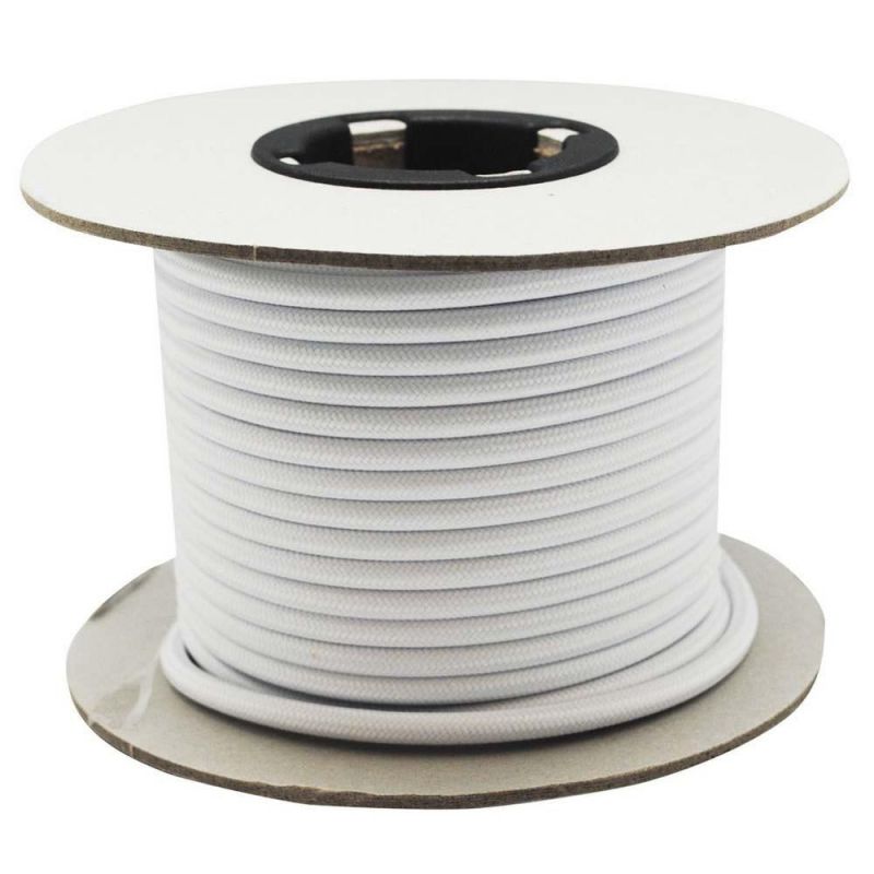 H03vvh2-F 2*0.5 0.75 1.0 Flat PVC White Black Grey Orange Cable 50m 100m 200m 50FT 100FT