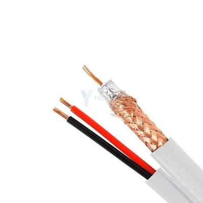 Competitive Price Communication Rg59 Coaxial +2core Power Siamese Cable for CCTV CATV Digital UL/ETL/CPR/CE/RoHS/Reach Approved