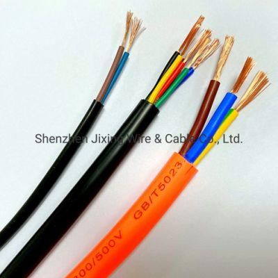 Multi-Cores Copper Conductor Electric Electrical Flexible PVC Insulated Jacket House Kitchen Equipment Industry Power Sheathed Wiring Cable