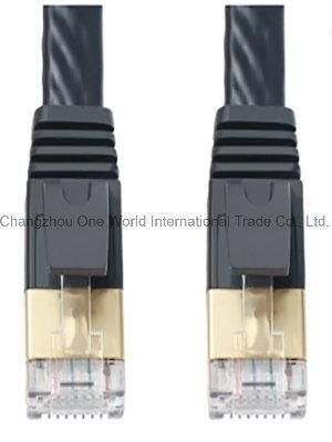 Cat7 Cat7a Cat8 27AWG Bc RJ45 Patch Cable SFTP LAN Cable