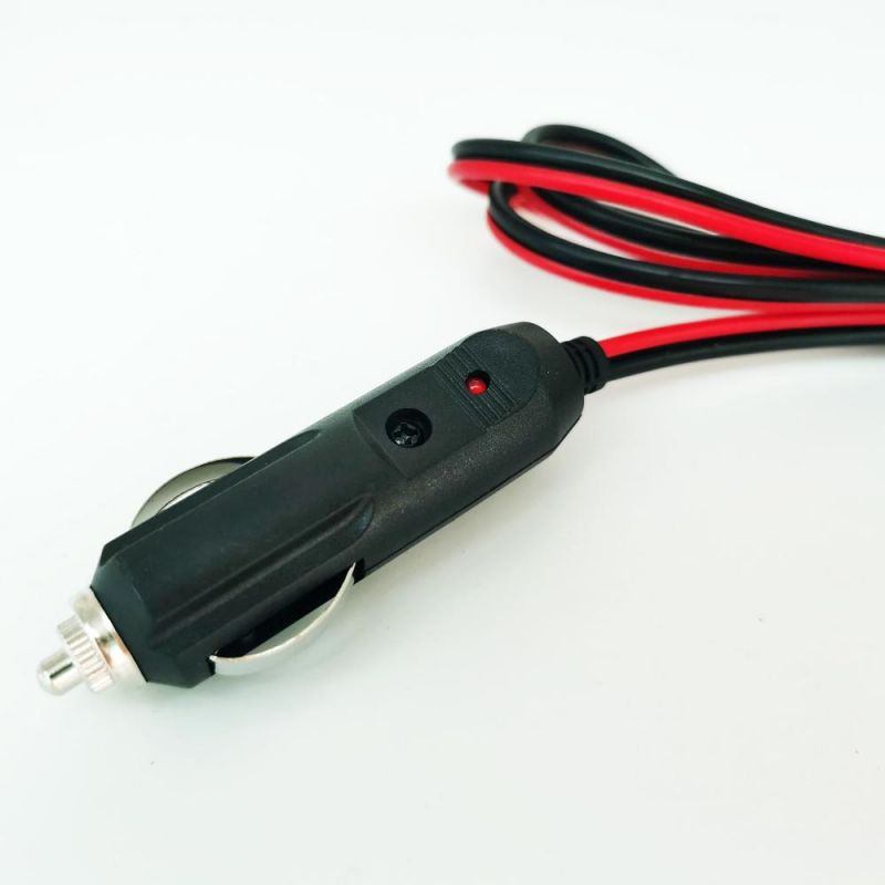 High Quality 3-Pin Plug DC 12V Power Cord with Lighter Plug for CB Radios